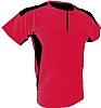 Camiseta Tecnica Cross Acqua Royal - Color Rojo/Negro
